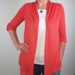 NOTATIONS Tunic with Faux Cardigan Size S